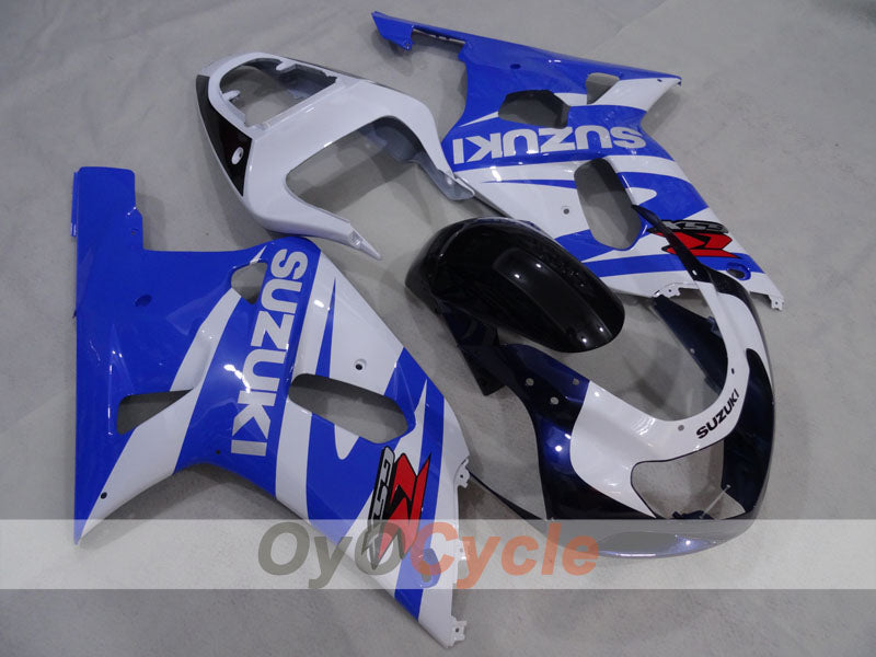 Carenado de inyección para GSX R1000 00-02 - Azul, Negro - Estilo de fábrica #OYO87905222 Imagen principal del producto