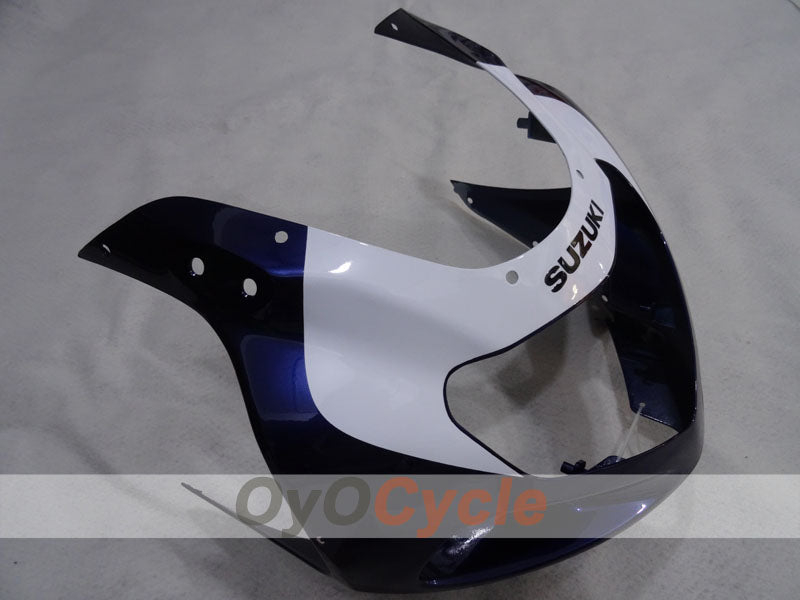 Kit de carenado de inyección para GSX R750 00-03 - Azul, Blanco - Estilo de fábrica #OYO87905176