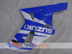 Kit de carenado de inyección para GSX R750 00-03 - Azul, Blanco - Estilo de fábrica #OYO87905176