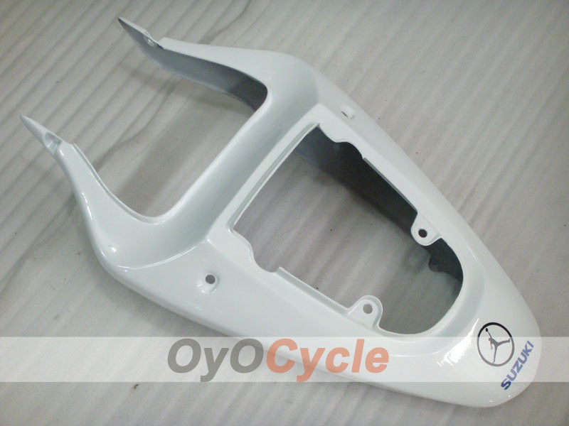 Kit de carenado por inyección para GSX R1000 00-02 - Azul, Blanco - DUNLOP #OYO87905226
