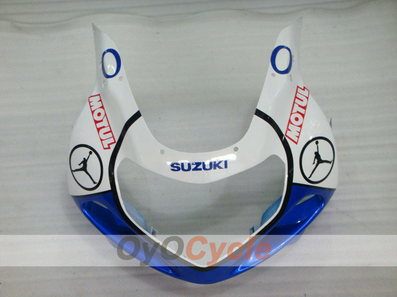 Kit de carenado por inyección para GSX R1000 00-02 - Azul, Blanco - DUNLOP #OYO87905226