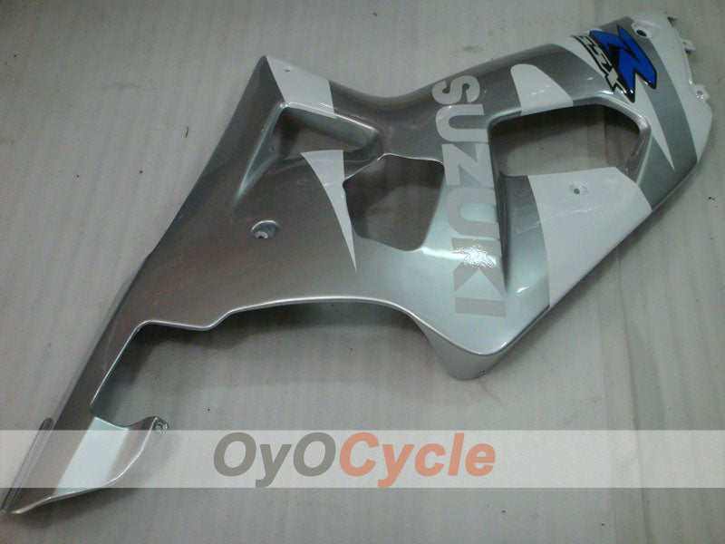 Carenado de inyección para GSX R600 01-03 - Blanco, Negro, Plata - Estilo de fábrica #OYO87905104