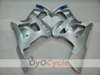 Carenado de inyección para GSX R1000 del 00-02 - Blanco, Negro, Plata - Estilo de fábrica #OYO87905205