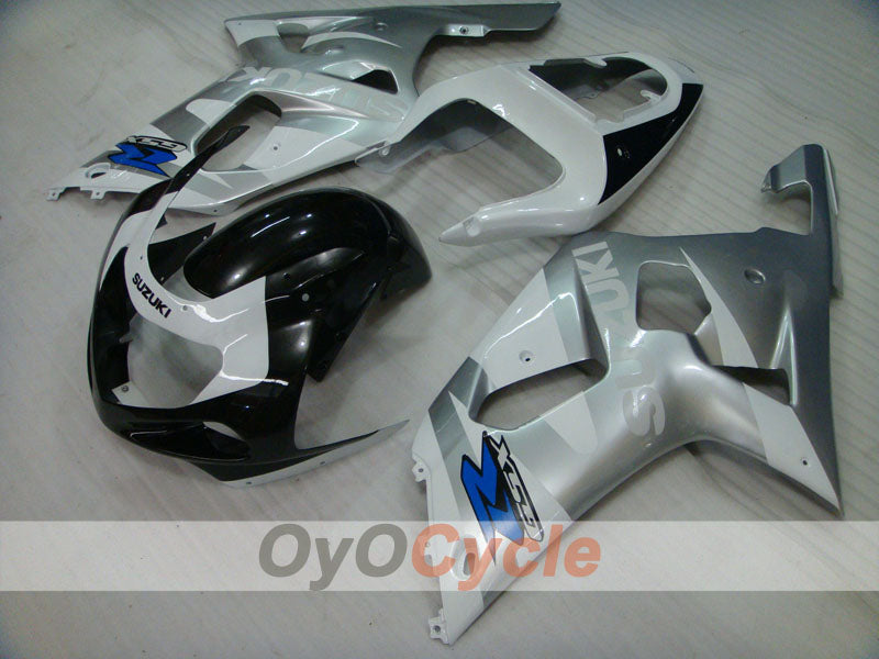 Carenado de inyección para GSX R1000 del 00-02 - Blanco, Negro, Plata - Estilo de fábrica #OYO87905205 Imagen principal del producto