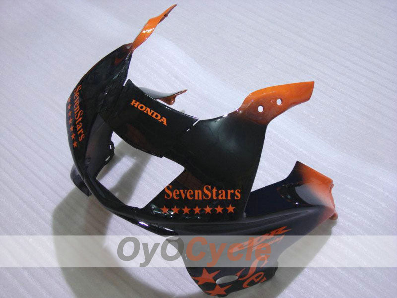 Carenado de inyección para CBR600F3 97-98 - Naranja, Negro - SevenStars #OYO87900057