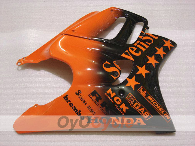 Carenado de inyección para CBR600F3 97-98 - Naranja, Negro - SevenStars #OYO87900057