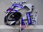 Kit de carenado por inyección para GSX R1000 00-02 - Azul, Blanco - MICHELIN #OYO87905183