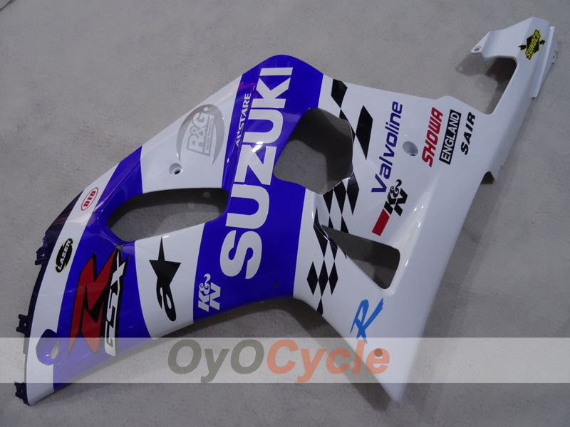 Kit de carenado por inyección para GSX R1000 00-02 - Azul, Blanco - MICHELIN #OYO87905183