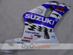 Carenado de inyección para GSX R600 01-03 - Azul, Blanco - MICHELIN #OYO87905082