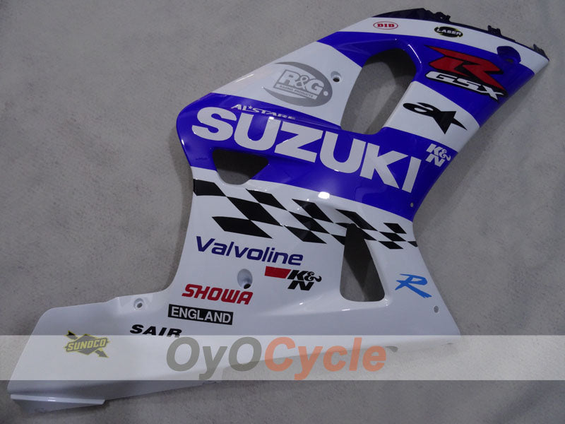 Carenado lateral izquierdo y derecho para Suzuki 00-02 GSXR1000 #OYO87908936