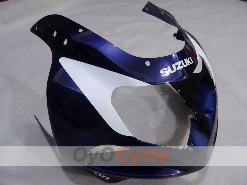 Carenado de inyección para GSX R600 01-03 - Azul, Blanco - MICHELIN #OYO87905082