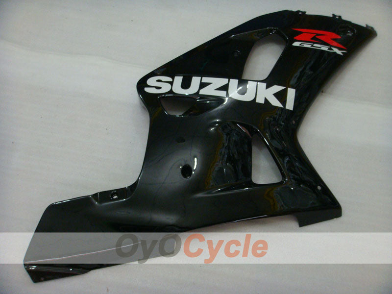 Kit de carenado de inyección para GSX R600 01-03 - Negro - Estilo de fábrica #OYO87905085
