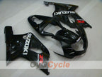 Kit de carenado de inyección para GSX R600 01-03 - Negro - Estilo de fábrica #OYO87905085