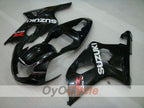 Kit de carenado por inyección para GSX R1000 00-02 - Negro - Estilo de fábrica #OYO87905186
