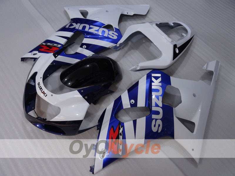 Kit de carenado por inyección para GSX R1000 00-02 - Azul, Blanco - Estilo de fábrica #OYO87905219 Imagen principal del producto