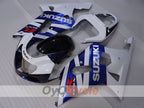 Kit de carenado por inyección para GSX R1000 00-02 - Azul, Blanco - Estilo de fábrica #OYO87905219