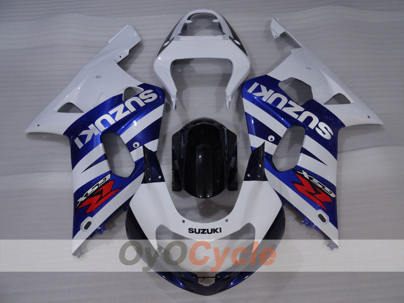 Kit de carenado por inyección para GSX R1000 00-02 - Azul, Blanco - Estilo de fábrica #OYO87905219 Imagen secundaria del producto