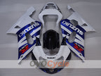 Kit de carenado por inyección para GSX R1000 00-02 - Azul, Blanco - Estilo de fábrica #OYO87905219