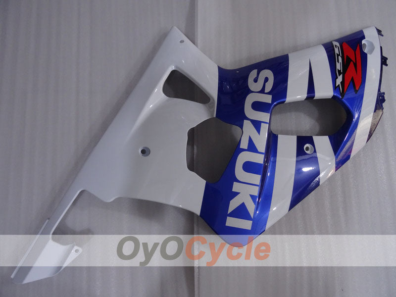 Kit de carenado por inyección para GSX R1000 00-02 - Azul, Blanco - Estilo de fábrica #OYO87905219
