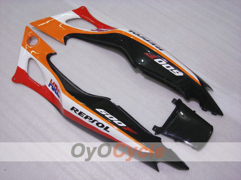 Kit de carenado por inyección para CBR600F3 97-98 - Naranja, Negro - Repsol #OYO87900100