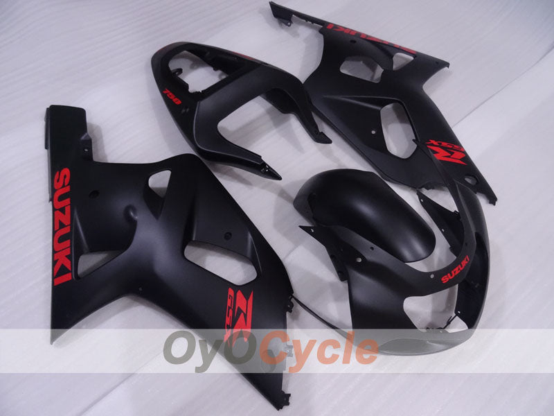 Kit de carenado de inyección para GSX R750 00-03 - Negro - Estilo de fábrica #OYO87905133 Imagen principal del producto