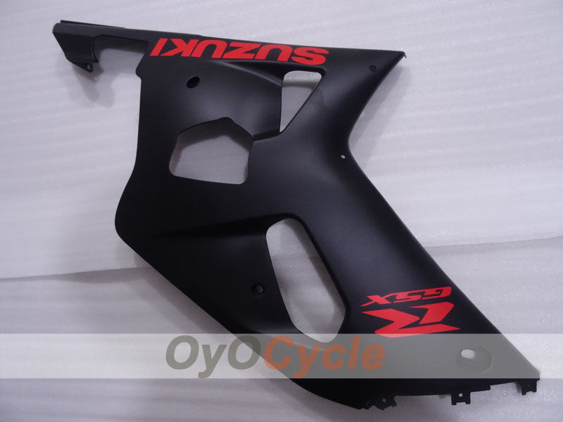 Kit de carenado de inyección para GSX R750 00-03 - Negro - Estilo de fábrica #OYO87905133