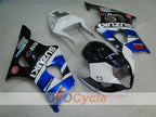 Carenado de inyección para GSX R1000 03-04 - Blanco, Negro - MOTOREX #OYO87901845