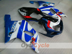 Kit de carenado por inyección para GSX R750 00-03 - Azul, Blanco - Estilo de fábrica #OYO87905123