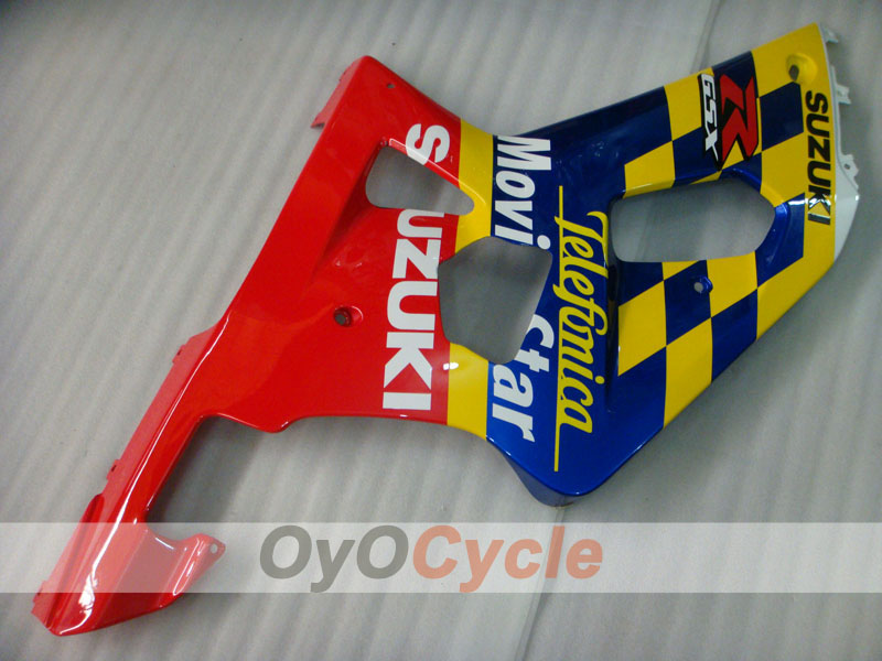 Carenado lateral izquierdo y derecho para Suzuki 00-03 GSXR750 #OYO87908539