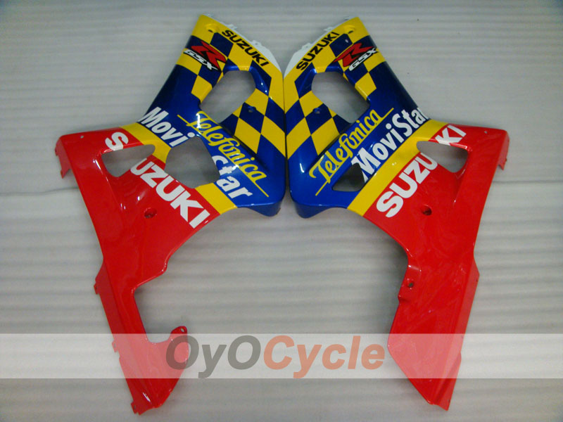 Carenado lateral izquierdo y derecho para Suzuki 01-03 GSXR600 #OYO87908310 Imagen principal del producto