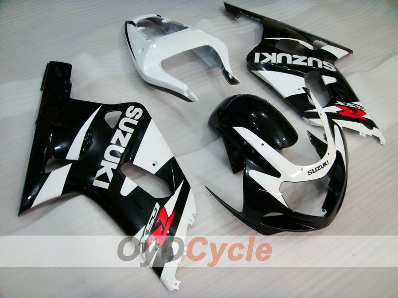 Kit de carenado por inyección para GSX R1000 del 00-02 - Blanco, Negro - Estilo de fábrica #OYO87901776 Imagen principal del producto