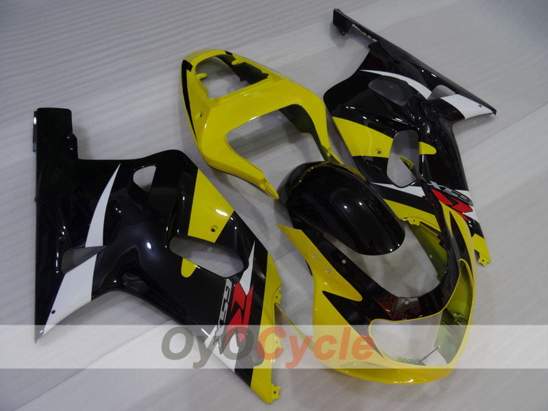 Kit de carenado por inyección para GSX R750 00-03 - Amarillo, Negro - Estilo de fábrica #OYO87905178 Imagen principal del producto