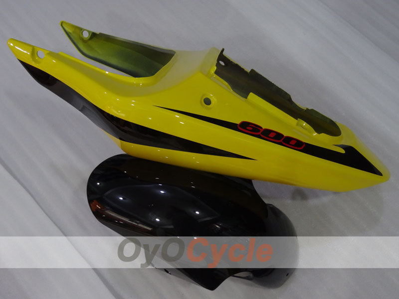 Carenado de inyección para GSX R600 01-03 - Amarillo, Negro - Estilo de fábrica #OYO87905126