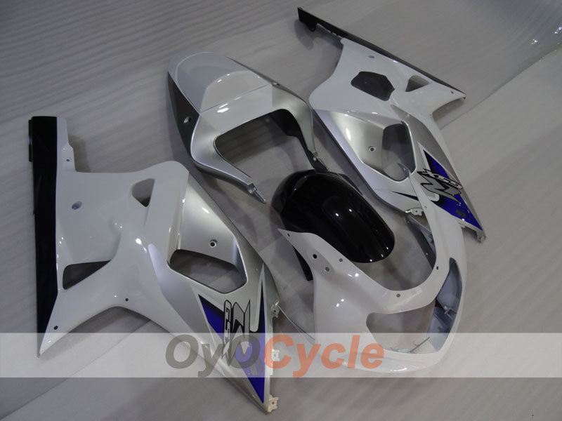 Kit de carenado de inyección para GSX R750 00-03 - Blanco - Estilo de fábrica #OYO87905164