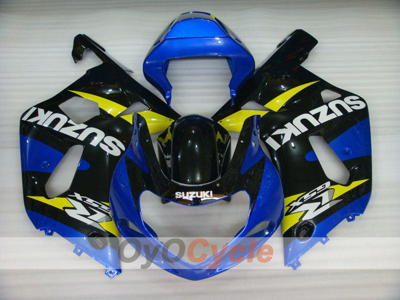 Kit de carenado por inyección para GSX R750 00-03 - Azul, Negro - Estilo de fábrica #OYO87905154 Imagen secundaria del producto
