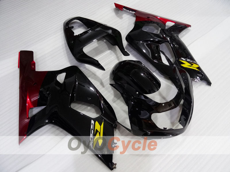 Kit de carenado por inyección para GSX R1000 00-02 - Rojo, Negro - Estilo de fábrica #OYO87905212 Imagen secundaria del producto