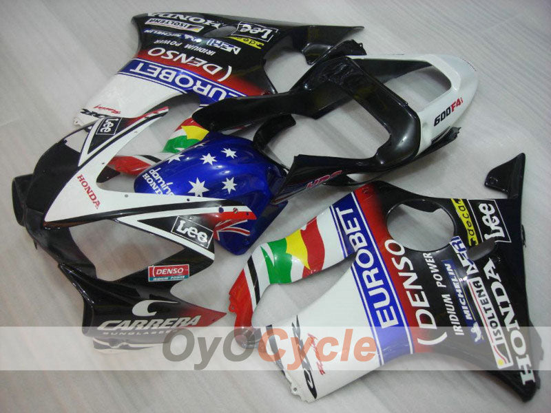 Kit de carenado por inyección para CBR600F4i 01-03 - Multicolor - Lee, MICHELIN #OYO87900161 Imagen principal del producto
