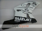 Kit de carenado por inyección para GSX R750 00-03 - Blanco, Negro - Corona #OYO87905170