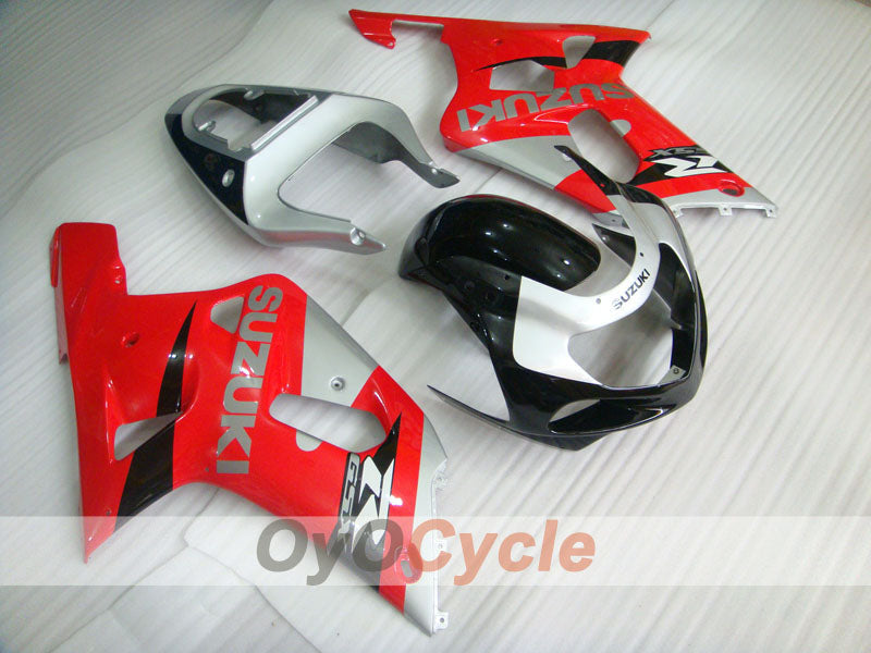 Kit de carenado por inyección para GSX R750 00-03 - Rojo, Gris - Estilo de fábrica #OYO87901127 Imagen principal del producto