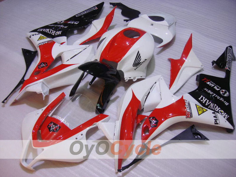 Carenado de inyección para CBR600RR 07-08 - Rojo, Blanco - M Racing, Moriwaki #OYO87900374 Imagen principal del producto