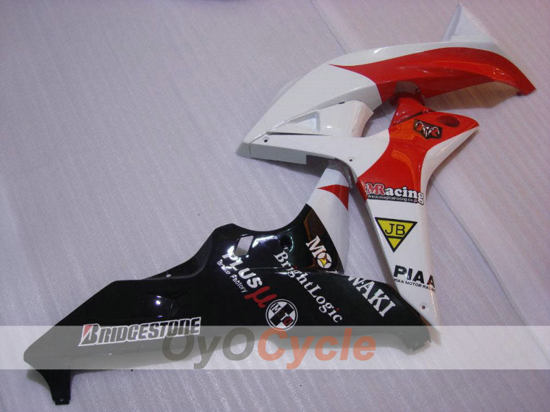 Carenado de inyección para CBR600RR 07-08 - Rojo, Blanco - M Racing, Moriwaki #OYO87900374