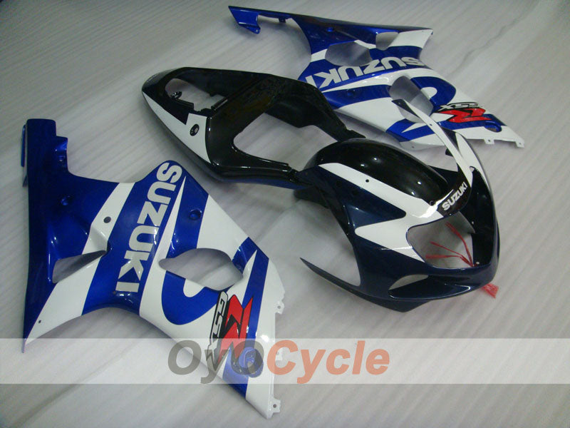 Kit de carenado de inyección para GSX R1000 00-02 - Azul, Blanco - Estilo de fábrica #OYO87901794 Imagen principal del producto