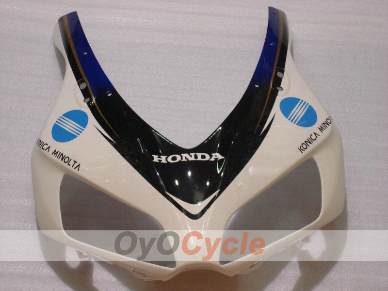 Kit de carenado por inyección para CBR1000RR 06-07 - Blanco, Negro - Konica Minolta #OYO87900614