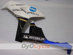 Kit de carenado por inyección para CBR1000RR 06-07 - Blanco, Negro - Konica Minolta #OYO87900614