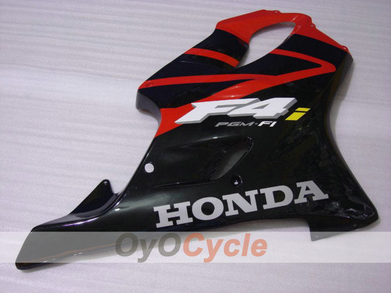 Kit de carenado de inyección para CBR600F4i 01-03 - Rojo, Negro, Rosa - Estilo de fábrica #OYO87900183