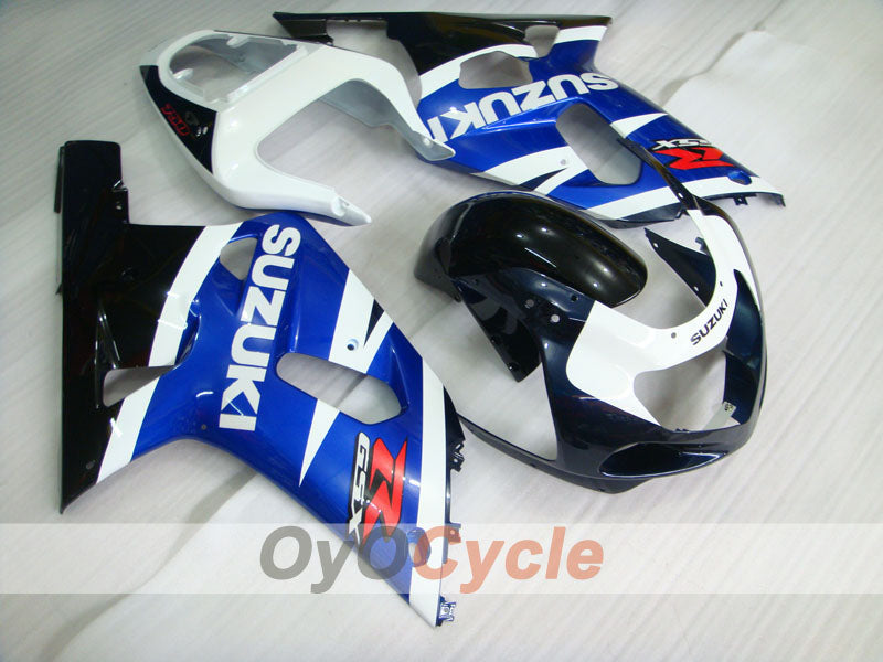Kit de carenado por inyección para GSX R750 00-03 - Azul, Negro - Estilo de fábrica #OYO87901110 Imagen principal del producto
