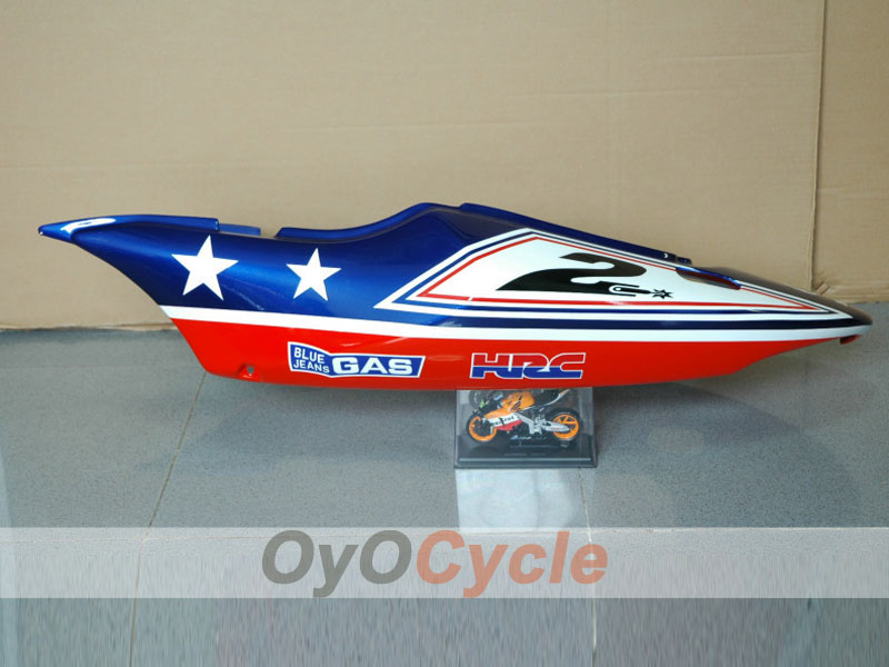 Carenado de inyección para CBR600F4 99-00 - Rojo, Azul - Castrol #OYO87900107