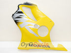Kit de carenado inyectado para CBR600F4 99-00 - Amarillo, Negro - Estilo de fábrica #OYO87900135