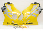 Kit de carenado inyectado para CBR600F4 99-00 - Amarillo, Negro - Estilo de fábrica #OYO87900135