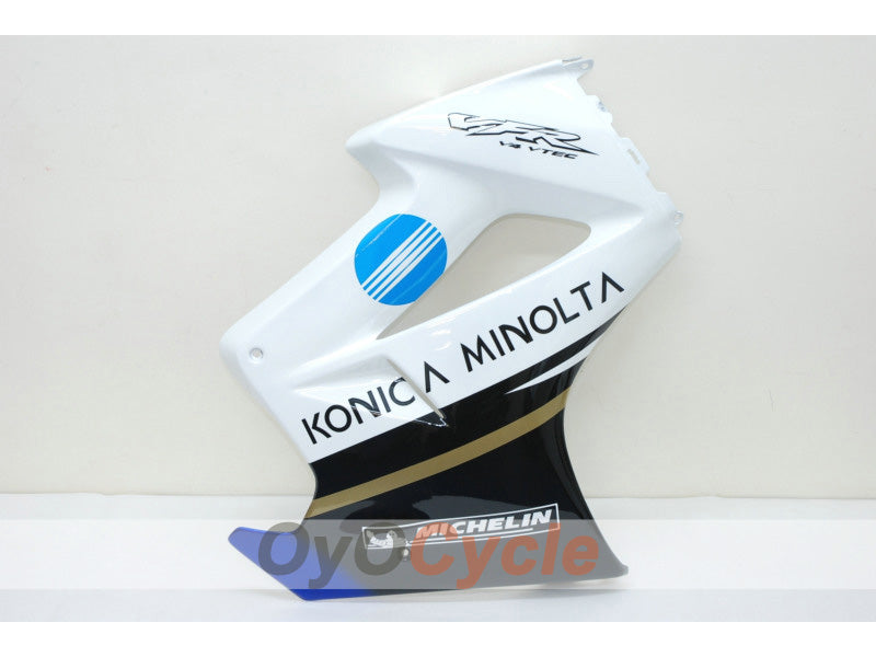 Kit de carenado por inyección para VFR800 02-13 - Azul, Blanco - Konica Minolta #OYO87902821